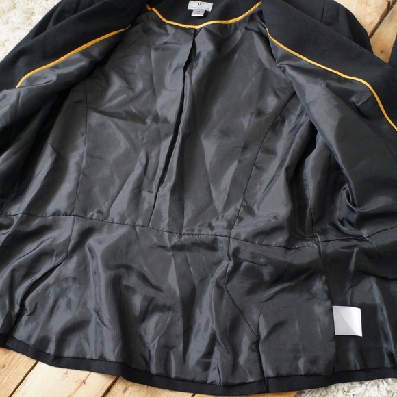 Worthington Women’s Black One Button Blazer - Picture 5 of 5